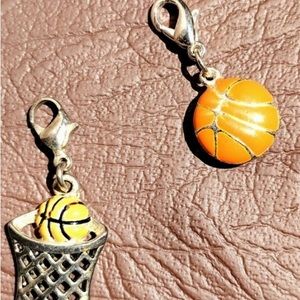 Two Basketball Charms